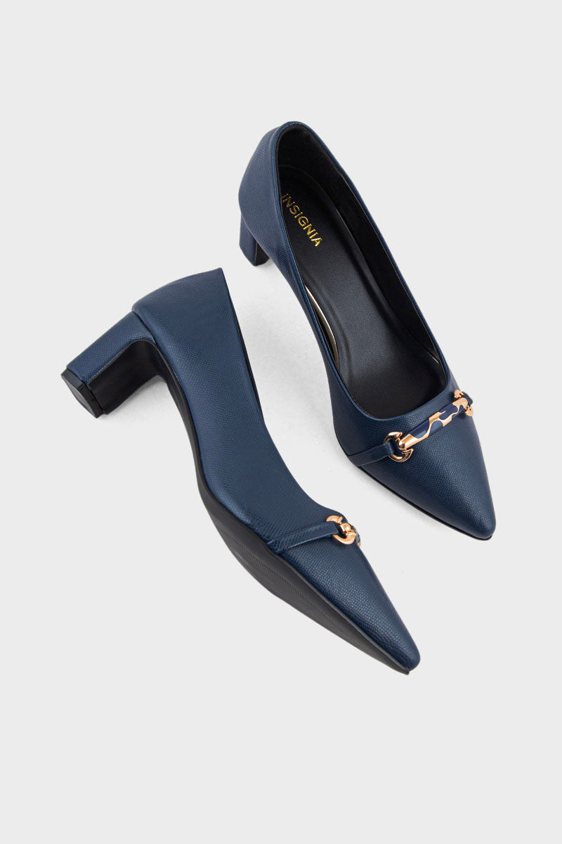 Buy IF5071-Navy Formal Court Shoes | Stylish Footwear