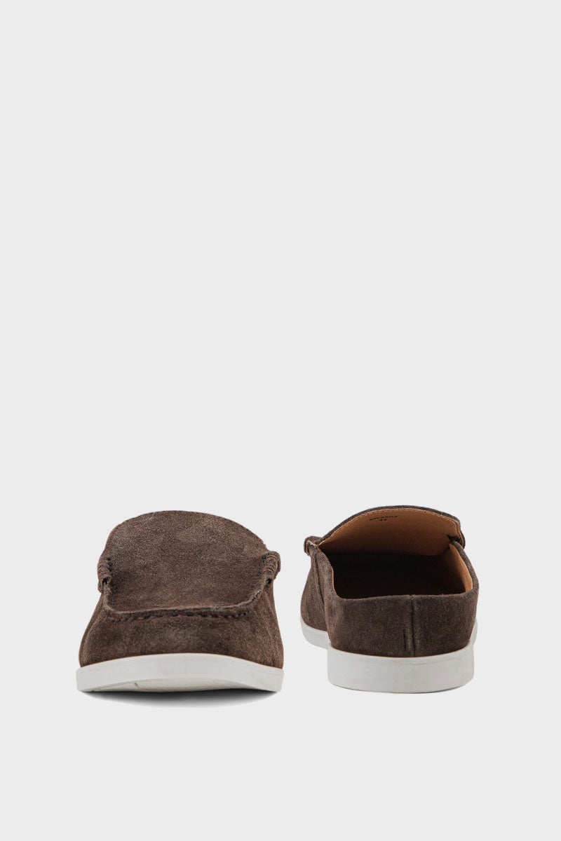 Bulk Men Casual Back Open Moccs MC6503 Brown Shoes
