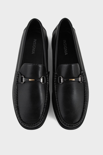Men Casual Driving Mocs MC4040-Black