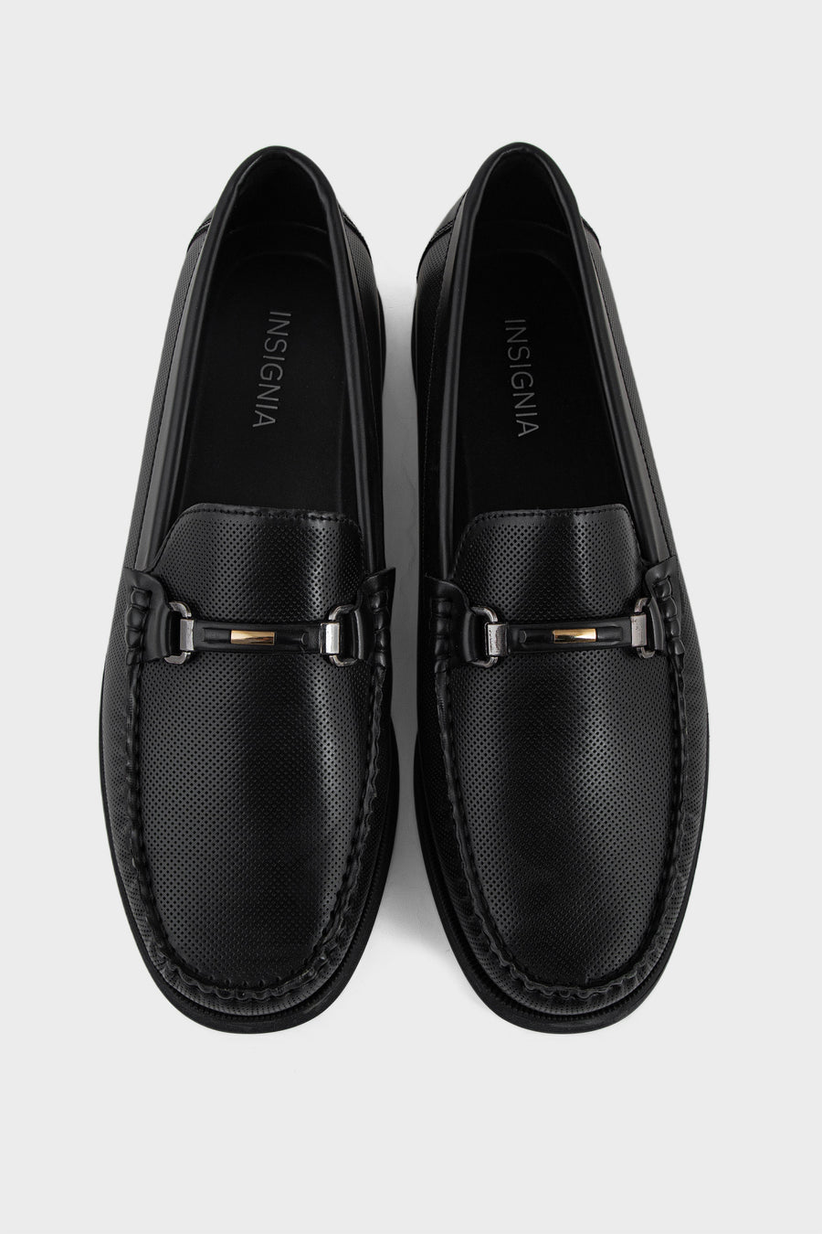 Men Casual Driving Mocs MC4040-Black