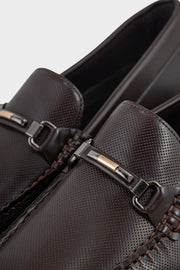Men Casual Driving Mocs MC4040-Coffee