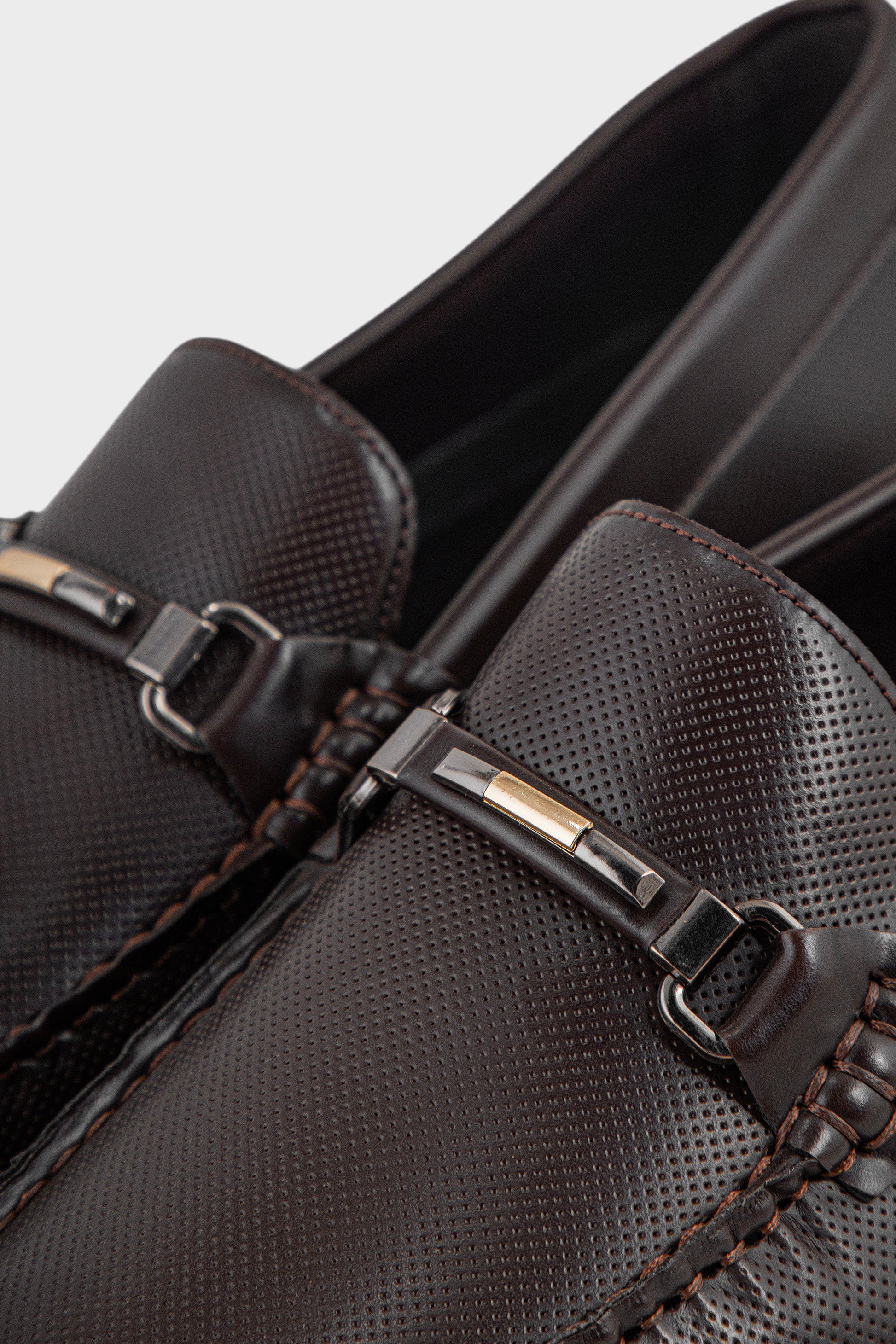 Men Casual Driving Mocs MC4040-Coffee