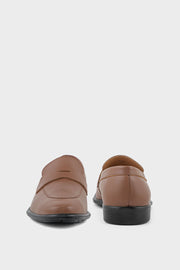 Order Men Formal Loafers MF7043-Tan Stylish Shoes