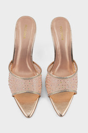 Party Wear Slip On IP0110-Champagne