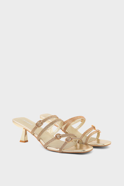  Party Wear Slip On IP0097-Gold  Best Price .