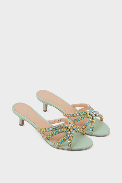 Party Wear Slip On IP0114-Mint