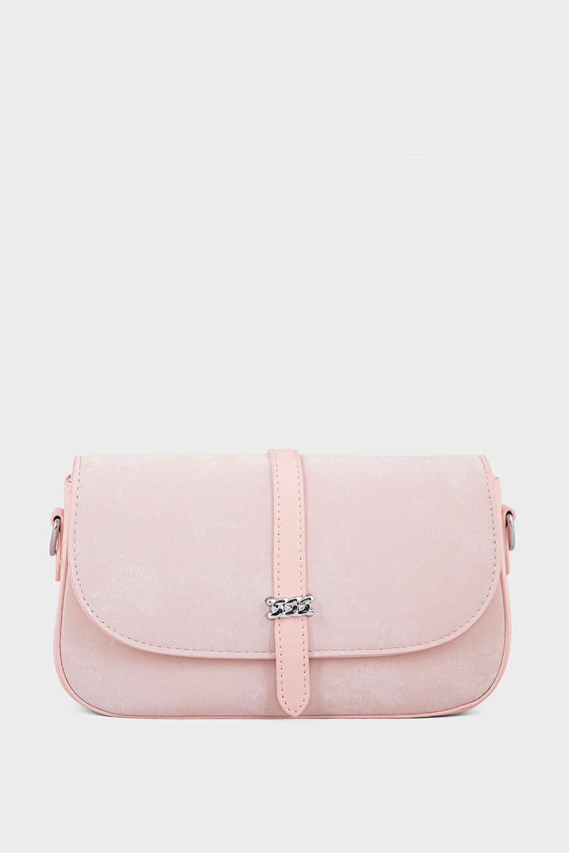 Pink Flap Shoulder Bags BS2133