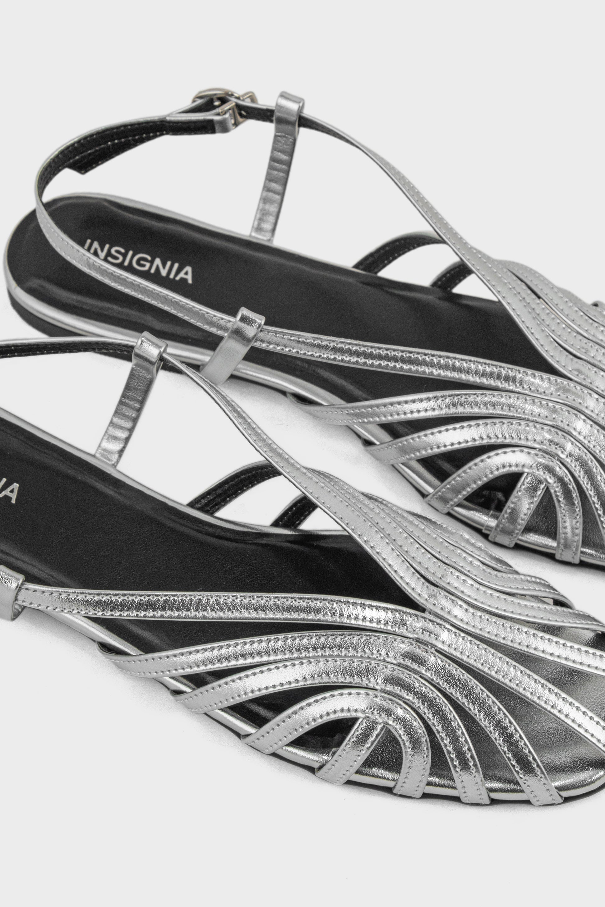 Shop Casual Sandal IC2009 Silver | My Insignia UAE
