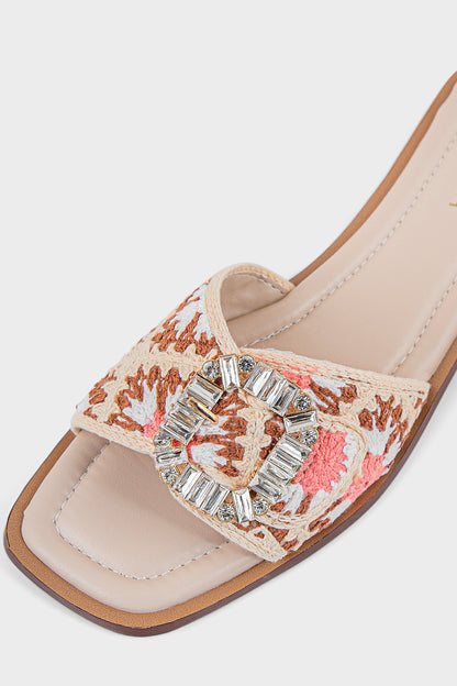 Shop Casual Slip On IC0101-Ivory | Premium Women Shoes UAE