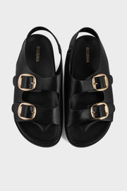 Shop Comfort Sandal IK2025-Black | Premium Women Shoes UAE