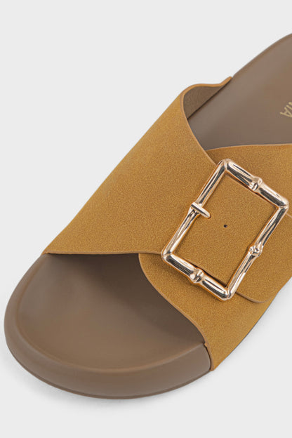 Shop Comfort Slip On IK0108-Yellow | Premium Women Shoes UAE