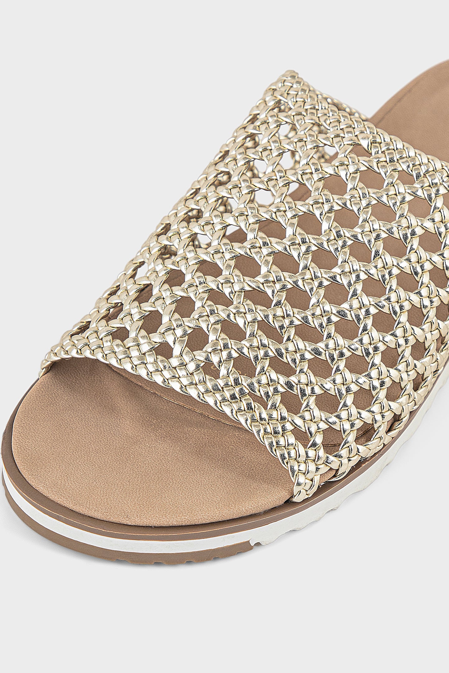 Shop Comfort Slip On IK0115-Gold | Premium Women Shoes UAE.
