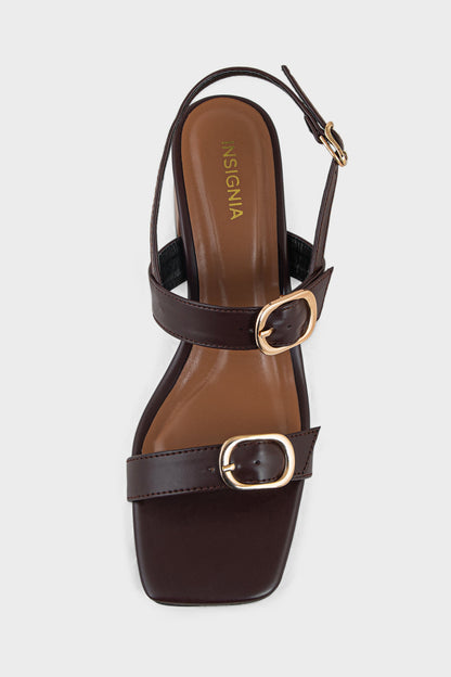 Shop Formal Sandal IF2065-Brown | Premium Women Shoes UAE.