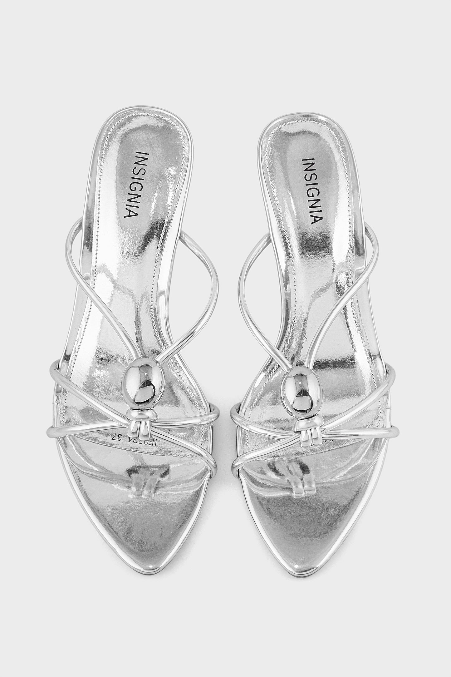 Shop Formal Slip On IF0224-Silver | My Insignia UAE