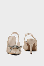 Buy Party Wear Sling Back IP4031-Gold Online