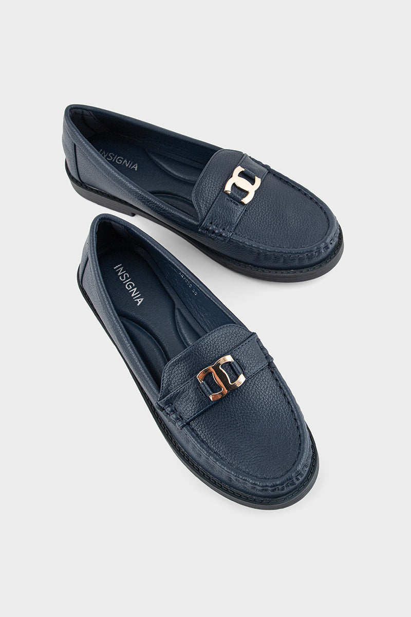 Buy Comfort Moccasin IK7030-Navy | Stylish Shoes