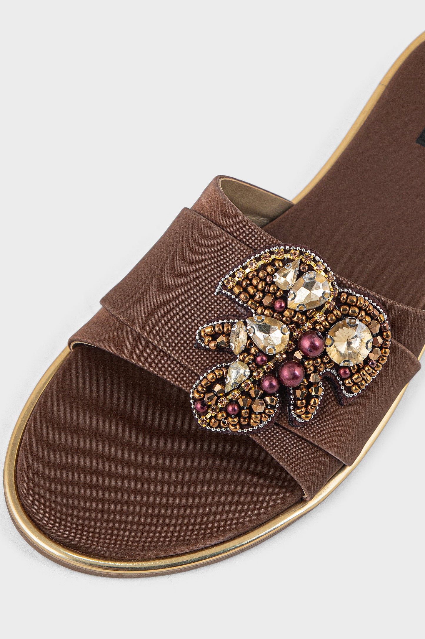 Formal Slip On IF0271-Brown