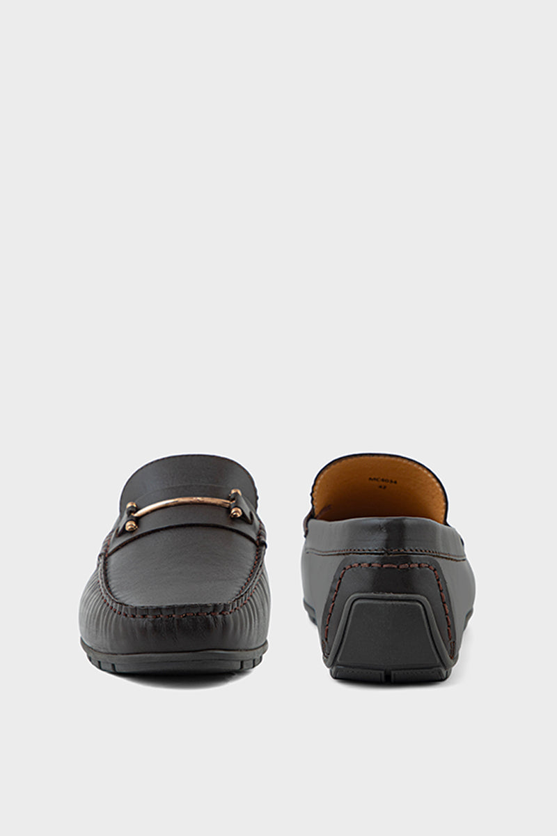 men casual driving mocs mc4034-coffee