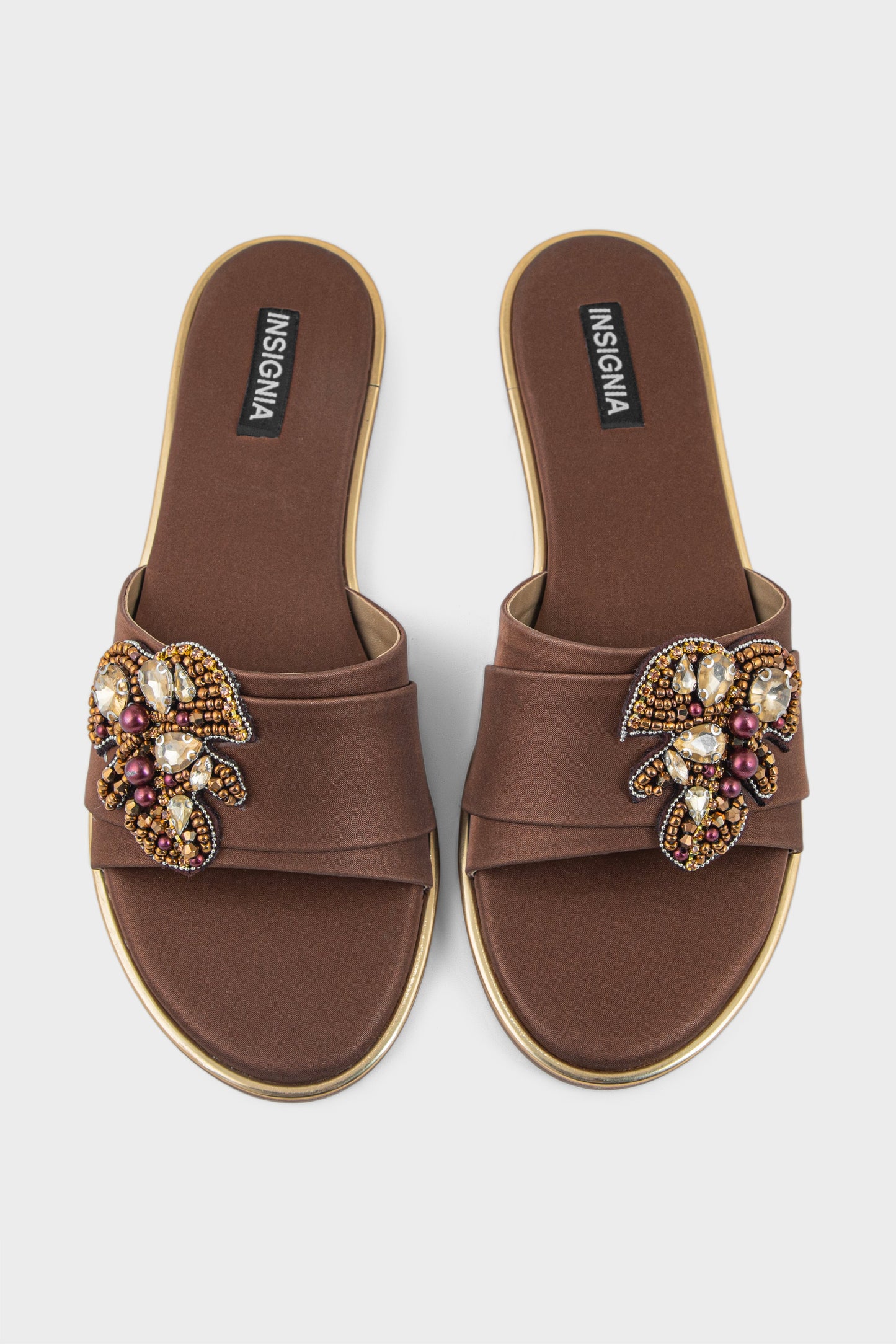 Formal Slip On IF0271-Brown