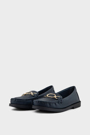 Buy Comfort Moccasin IK7028-Navy | Stylish Shoes Online